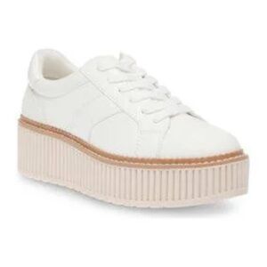 DV by Dolce Vita Platform Sneaker Brin in White